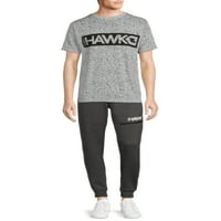 Tony Hawk muške trenirke od flisa sa logotipom od flisa sa džepom za teret, veličine S-XL