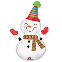 Kisshizu Božićni balon Smiley Snewman Balloon 60x 31454