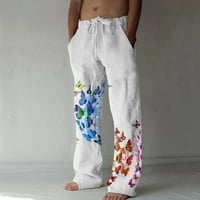 Prodaja čišćenja Muške zvezne hlače Ležerne muške hlače za muške pantalone za tiskane čipke Ležerne hlače