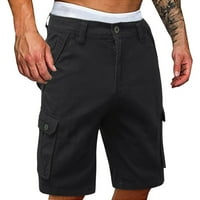 Frehsky kargo pantalone za muškarce muške pantalone Casual multi ravne jednobojne kombinezone na otvorenom