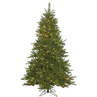 Vickerman 7,5 'Durango smreka umjetno božinsko drvo, Clear Dura-lit® svjetla