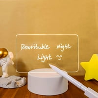 Anvazise LED noćno svjetlo Plug-and-Play meka rasvjeta za uštedu energije Kreativni oblik treperenje bez