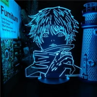 Rush CLYARTPSJujutsu Kaisen Yuji Megumi Nobara Gojo Maki Kento Geto Mahito Sukuna 3D Anime lampa LED noćna
