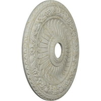 Ekena Millwork 5 8 od 5 8 ID 1 8 P Bellona stropna medaljon, ručno oslikana lonac krem