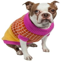 Život za ljubimce ® 'Lovable-Kore' teški pleteni rebrasti modni džemperi za pse