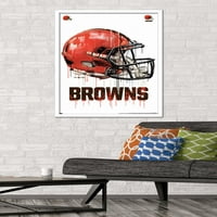 Cleveland Browns - kaciga za kacigu Zidni poster, 22.375 34