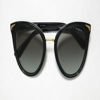 Vogue naočale VO 5230S plastične ženske leptir sunčane naočale crna odrasla osoba