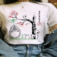 Jhpkjharajuku Kawaii majica Žene Ullzang Thirt Funny Crtani film Majica Slatka Anime Top Tee Ženska majica