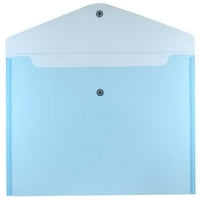 Plastične koverte, 9. 8x13, 12 pakovanje, plava
