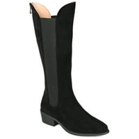 Brinley Co. Womens Tru Comfort Foam Extra Wide Wide Calf koljena High Boot