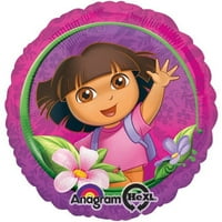 Dora's cvjetna avanturistička folija balon