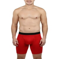Athletic Works muški održivi bokser s dugim nogama kratak, paket