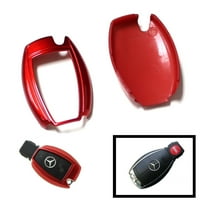 iJDMTOY Exact Fit crveni daljinski privjesak za ključeve za 2007-up Mercedes-Benz C E S CLS CLK GLK gl