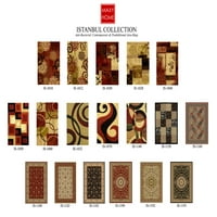 Maxy Home Istanbul kolekcija je moderan savremeni prorgani propir - 5'x'7 '