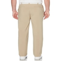 Ben Hogan Performance muški čvrsti aktivni Fle pojas 4-Way Stretch Flat-Front Golf pantalone