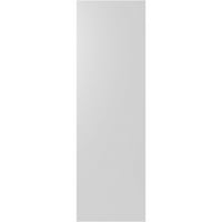 Ekena Millwork 18 W 26 H True Fit PVC horizontalni slat uokviren moderni stil fiksne kapke, crna