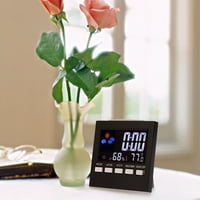 Digitalni budilnik sa LCD ekranom za vremenske prilike ekran za Vlažnost odgodu alarma elektronski podsjetnik