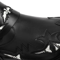 Juebong Boots bavi se modom plus size zimske zapadne čizme za muškarce čizme veznih čizama Srednja teleća