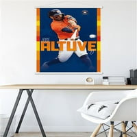 Houston Astros - José Altuve zidni Poster sa magnetnim okvirom, 22.375 34