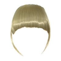Gzwccvsn pletenica za kosu sintetičke šiške Heat Bangs ekstenzije za kosu za ženske perike ljudska kosa