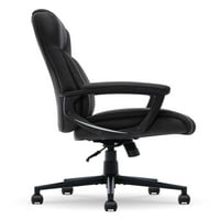 Kliknite Comfort Eco Office ergonomska kompjuterska stolica, sa jastucima za tijelo, podrškom za drvo,