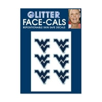 West Virginia Premijer Glitter Face Cal