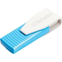 Verbatim 8GB okretni USB fleš uređaj, karipsko plavo