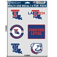 Louisiana Tech Prime 5 7.75 Si Decal