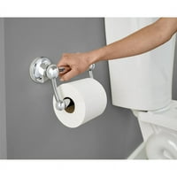 Delta in. L Polirani hrom od nehrđajućeg čelika toaletni držač papira sa šipkom za pomoć