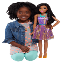 Barbie 28 Lutka Najboljeg Modnog Prijatelja, Crna Kosa, Godine +