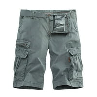 Muške kratke hlače za trčanje ljetne Retro sportske kratke hlače Gray XL