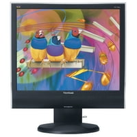 ViewSonic grafički VG 17 SXGA LCD monitor, crni
