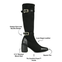 Kolekcija Journee Wemens Gaibree Tru Comfort Foam Comed Heel Konee High Boots