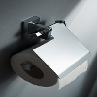 Držač role toaletnog papira sa poklopcem hrom