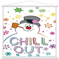 Frosty The Snowman - Chill Out Wall Poster sa magnetnim okvirom, 22.375 34