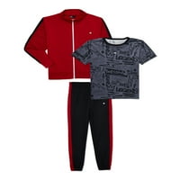 Dječaci Tricot jakna, majica i trenerke za jogger hlače, trodijelni set, veličine 4-12
