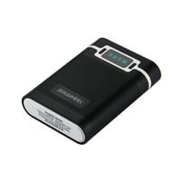Sunnymall prijenosni prazna baterija slučaj Dual USB 5V 2.5 a DIY Power Bank Enclosure, Crna