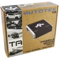 Autotek TA 1250. TA serija 2-kanalni klasa AB AMP