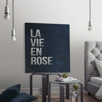 La Vie En Rose II slika Print na umotanom platnu