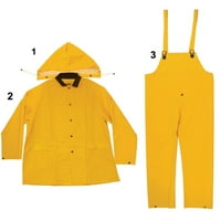 Žuto kišno odijelo za teške uslove rada, 5XL