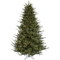 Vickerman 5,5 'Itasca Fraser umjetno božinsko stablo, topla bijela LED svjetla dura