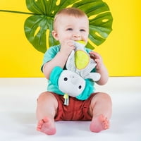 Bright počinje snažnik i zupčani plišani teether - Elephant, Ages Newborn +