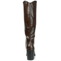 Brinley Co. Womens Tru Comfort Foam Extra Wide Wide Calf koljena High Boot