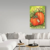 Zaštitni znak likovne umjetnosti Zahvalan pumpkin umjetnost umjetnost Melinda Hipher