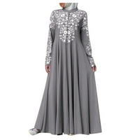 Simplmasygeni ženske ljetne Ležerne haljine kratki rukav Maxi haljina klirens muslimanska haljina Kaftan