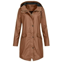Mame jakna vjetrootporna kiša čvrsta vanjska vodootporna kaput boja duga jakna ženska ženska kaput kaput