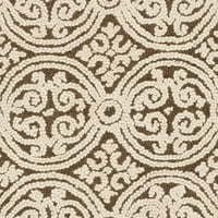 Cambridge Joseph velški geometrijski prostirka vune, tan više, 2'6 6 '