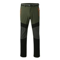 Muške pantalone na otvorenom Patchwork Zipper Fly pune dužine prozračne pantalone Spring Simple Style