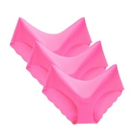 intimi za žene u boji prozračne svilene solidne sredine donje rublje ne vruće ružičaste + s