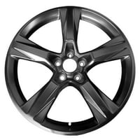 KAI 9. Opoglavljeni oem aluminijski aluminijski kotač, svi obojeni crni, uklapa se - Chevrolet Camaro